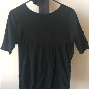 Ann Taylor Black shirt, Bow in back